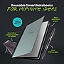 Rocketbook Core Smart Notebook, 6" x 8.8", Gray/Silver (CREXDT-ENAM-GRY-01)~#|#~65084591-3198-40E8-AE33C364690A729C_sc7