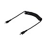 StarTech USB-C to Lightning MFi Certified Coiled iPhone Charger Cable, 3 ft., Black (RUSB2CLT1MBC)~#|#~6509A498-4E00-4B1E-AF4CF8E9950D55F4_sc7