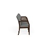 Lesro Weston 4-Seat Tandem Seating, Open House Asteroid/Riftwood Walnut (WS4103.WRW-01OHAS)~#|#~650A61FE-251C-49B2-887ACC80313DC55A_sc7