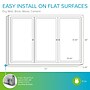 Ghent 3' H x 6' W Enclosed Vinyl Bulletin Board with Satin Frame, 3 Door (PA33672VX-181)~#|#~650FE5C0-E940-46AC-AF5AE0BBC2C30FE5_sc7