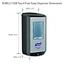 PURELL HEALTHY SOAP CS8 Automatic Wall Mounted Hand Soap Dispenser, Graphite (7834-01)~#|#~6516F4E8-EC8E-445D-BDC372BE0657F984_sc7