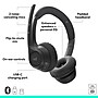 Logitech Zone 305 Wireless Noise Canceling Bluetooth Stereo Headset, USB-C, MS Certified (981-001452)~#|#~651EB356-0AD9-4156-B5F60A71B12FF1DA_sc7