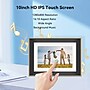 eco4life 10.1" WiFi Digital Picture Frame, Black/Brown (CPF1029)~#|#~6522FD26-ED5E-443D-B1FB152906CBC604_sc7