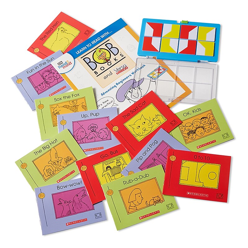 Hand2Mind Learn to Read With Bob Books and VersaTiles Advancing Beginners Set image 1