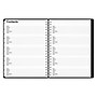 2027 Staples 8" x 11" Daily Appointment Book, Plastic Cover, Black (ST21487-27)~#|#~6529C163-C1AC-4796-8A9C902ED443A72A_sc7