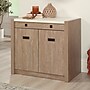 Sauder Dixon City 30"H Storage Cabinet with 2 Shelves, Brushed Oak (432888)~#|#~652EA0BD-C5A0-4A61-A24DF4FC035873F4_sc7