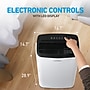 Coby 115-Volt 12,000 BTU (8,1500 BTU DOE) Portable Air Conditioner, with Remote, White (CBPAC815)~#|#~6530EE6F-F7BC-4086-BD30A992FACE7040_sc7