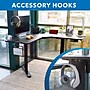 Mount-It! MI-15003 47"W L-Shaped Adjustable Particle Board Standing Desk, Black (MI-15003)~#|#~65321E36-5810-42EC-A04CE0FE9B2734F6_sc7