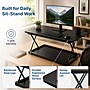 Uncaged Ergonomics CHANGEdesk 27.5"W Mini Desktop Standing Desk Converter, Black (CDMM-B)~#|#~6534AFBC-A0D3-4115-8EE702C16ACC613E_sc7