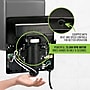 Alpine Industries Willow Commercial High Speed 110V Automatic Electric Hand Dryer, Black (405-10-BLA)~#|#~65362D0E-B986-4144-98771E3647036F7A_sc7