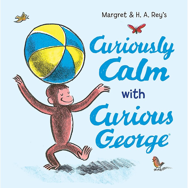 HarperCollins Curiously Calm With Curious George (HC-9780063311497) image 1