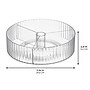 mDesign Plastic Organizer, Clear (24135W) ~#|#~65463BC2-C55F-4276-AFB8913037C56160_sc7