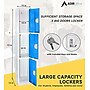 AdirOffice 72"H 3-Tier Blue Storage Locker (ADI629-203-BLU-DL)~#|#~654F0E82-E0DA-41D3-A9B369D329F16911_sc7