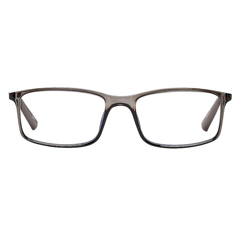 SAV Optitek Blue Light +2.50 Reading Glasses, Gray (E7259) image 1