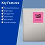 Avery Laser/Inkjet Square Multipurpose Labels, 4" x 4", Bright Pink, 80/Pack (94100)~#|#~6551024F-1C9C-462F-858BD52FEBBB87FE_sc7