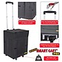 Dbest Bigger Smart Cart Pro Collapsible Rolling Cart, Black (01-854)~#|#~6551A16F-BC39-4FC3-AA4E164533CB3BD2_sc7
