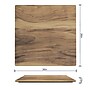 Flash Furniture TopGuard 36"W x 36"D Square Table Top, Wooden, Natural (STSQ918MWNAT)~#|#~6552C47A-67F3-4EC4-B330E3A6AAD00798_sc7