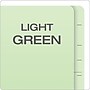 Pendaflex Recycled Reinforced Classification Folder, 1-Divider, 2" Expansion, Legal Size, Light Green, 10/Box (23314)~#|#~65589C64-8779-46FB-AA85D52B36878ADB_sc7