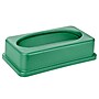 Alpine Industries Polypropylene Recycling Bin with Lid and Dolly, 23 Gallon, Green (ALP477-GRN1-PKD)~#|#~6559E6FD-717C-4708-8EFC8C4300055B96_sc7