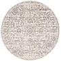 Safavieh Madison Collection 4' Round Indoor Area Rug, Machine Made, Silver/Ivory (MAD603G-4R)~#|#~655F4690-DD8B-4374-93B0A3DF9C7DB10D_sc7