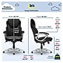 Serta Works Bryce Ergonomic Bonded Leather Swivel Executive Chair, Black (43807A)~#|#~656BD1AE-260F-4E31-8637558F91CAD4E3_sc7