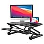 Mount-It! 36"W Electric Adjustable Standing Desk Converter with USB Charging Port, Black (MI-7927E)~#|#~656C547F-55FB-4163-9168B938FAEF6A28_sc7