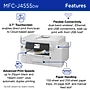 Brother INKvestment MFC-J4555DW Wireless Color All-In-One Inkjet Printer, Best for Small Office~#|#~65756445-50F2-421F-ADB8BA040673B870_sc7