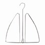 Nahanco Metal Hat Hanger, Brushed Chrome Hook, 100/Pack (SLHAT)~#|#~6575CF89-4581-413A-BB7B2DAAA9C704A2_sc7