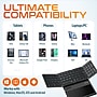 Delton F92 Foldable Portable Wireless Keyboard with Touchpad, Black (DKBF92)~#|#~6577677E-A788-4115-BC82A4590D81A4BA_sc7
