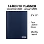 2024 Staples 8" x 11" Monthly Planner, Navy (ST58476-24)~#|#~658188D5-B4BA-4033-89884D2D823CA8B9_sc7