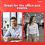 Staples Magnetic Badge Holders, 2.25" x 3.5", Vinyl, Clear, 25/Pack (51925)~#|#~6585DA7E-77B1-45DA-AD45D59CF45E8CEE_sc7