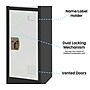 AdirOffice 72'' 3-Tier Black and White Storage Locker, 4/Pack (ADI629-203-B-W-PKG-4)~#|#~658AF0F3-8F96-490B-8C9E56CC8B1AD42E_sc7