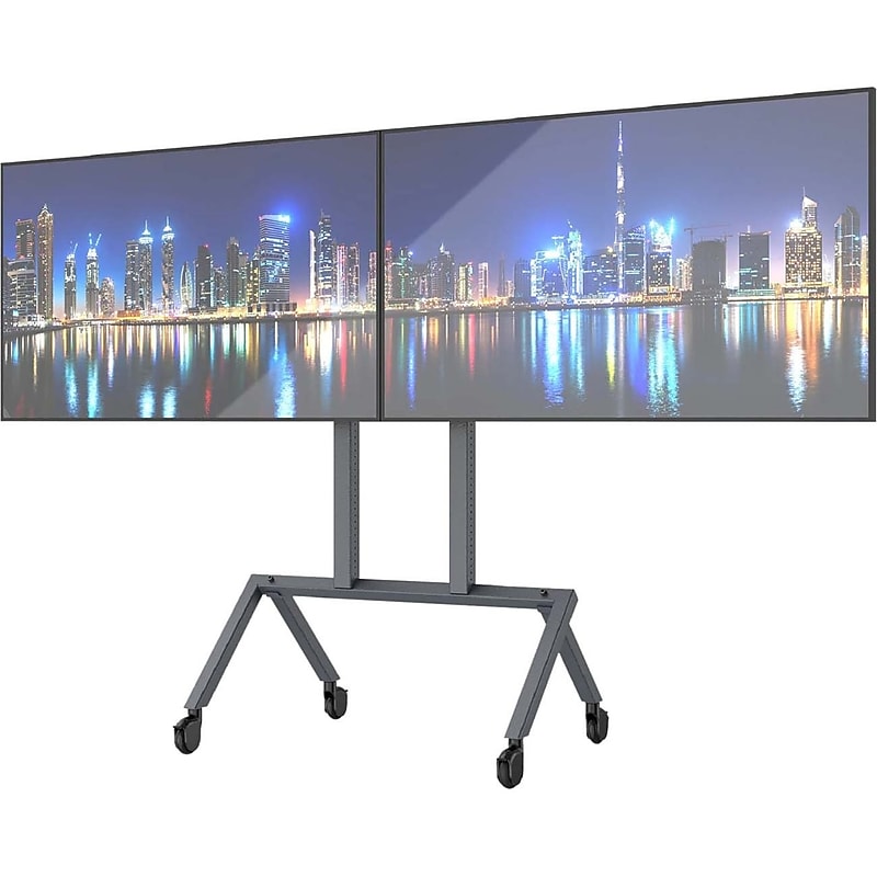 Heckler Design H701-BG Dual Display Kit for Heckler AV Cart image 1