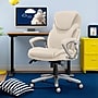 Serta Works Bryce Ergonomic Bonded Leather Swivel Executive Chair, Cream (43807B)~#|#~658F725D-5516-49E4-85CEF9081029BEFF_sc7