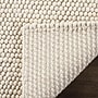 Safavieh Natura Collection 4' x 4' Square Indoor Area Rug, Handmade, Wool, Ivory (NAT620A-4SQ)~#|#~6592A4FA-EBBA-46B8-A461E4CF114EBAA0_sc7