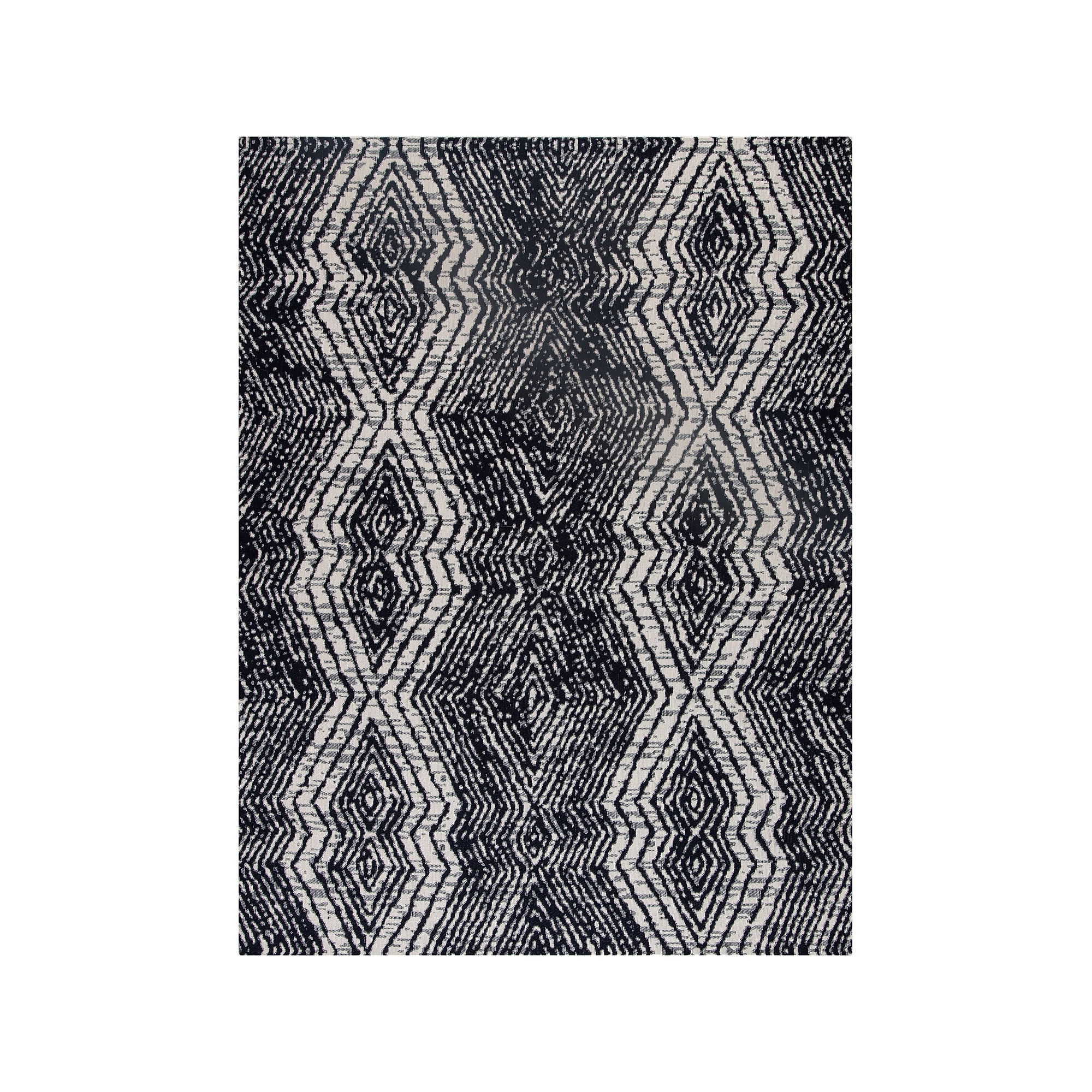 Anji Mountain Rug’d Smiljan Carpet & Hard Floor Chair Mat, 36″ x 48″, Black/White Polyester (AMB9022) Sansujyuku sansujyuku.com