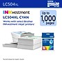 Brother LC504XL Cyan High Yield Ink Cartridge, Prints up to 1,000 Pages (LC504XLC)~#|#~659ECACC-5FC9-48B2-A5A9D3F2B5D75E68_sc7