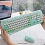 SaharaCase Wireless Ergonomic Keyboard and Laser Mouse Combo, Green (KB9)~#|#~659F767E-CA25-4477-8A988B23AD8AD008_sc7