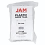 JAM PAPER Plastic Name Tags, 4" x 3 1/2", Clear, 24/Pack (401138612)~#|#~65A03795-99B2-405D-9D5787DD7312F2E2_sc7