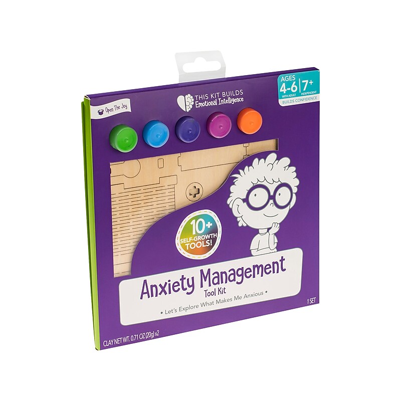 Open the Joy Anxiety Management Toolkit, Assorted Colors (ANXIEQT) image 1