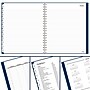 2027 Mead Essentials 9" x 11" Calendar Year Weekly & Monthly Planner, Plastic Cover, Navy (CRW630G2027)~#|#~65A9EE33-BB74-4294-B4C3F8F8547ED380_sc7