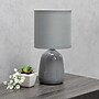 Simple Designs Table Lamp, Gray (LT1134-GRY)~#|#~65AC64C2-2E97-4798-B546D791A2157385_sc7