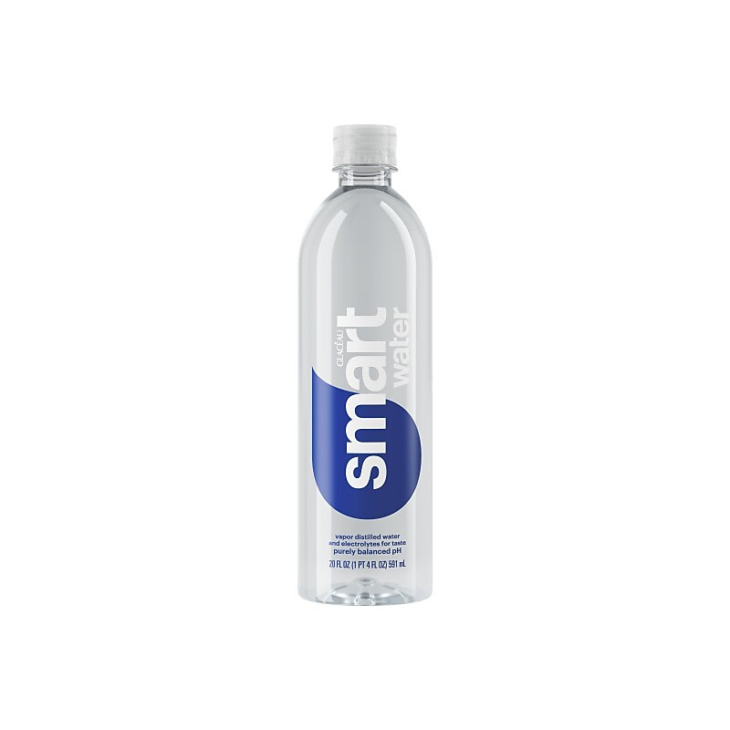 Smartwater Distilled Water, 20 oz., 24/Carton (A3T505010) image 1