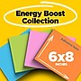 Post-it Super Sticky Notes, 8" x 6", Energy Boost Collection, 45 Sheet/Pad, 4 Pads/Pack (6845SSP)~#|#~65B12494-D1DE-4962-B1E5CE4D73DAC2B9_sc7
