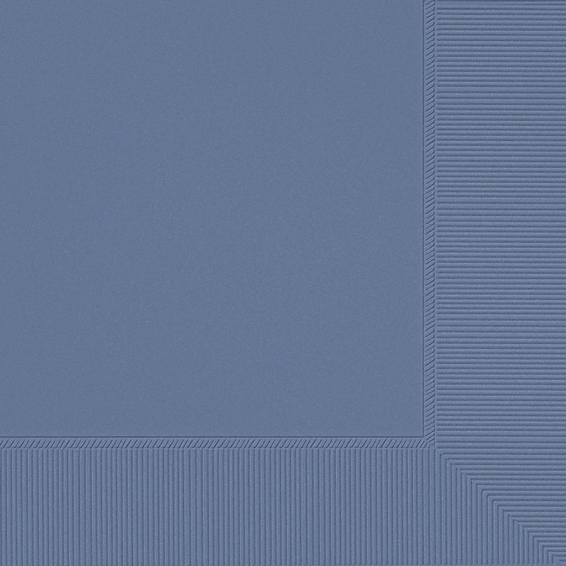 Party City Lunch Napkin, 2-Ply, Indigo, 40/Pack (AM61211-168) image 1