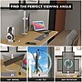 Mount-It! Adjustable Single Monitor Desk Mount, 17" to 32", 19.8 lbs., White (MI-1706WHT)~#|#~65B62161-3F7F-4CC1-9FB5872C70BFCE35_sc7