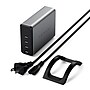 Satechi USB-C 4-Port PD GaN Charger, 165W, Space Gray (ST-UC165GM)~#|#~65B71FC7-D4E9-46DA-9742BF7DE1D4CCA2_sc7