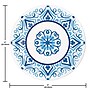 Creative Converting Blue Willow Paper Plates, Blue/White, 32/Pack (DTC365223DPLT)~#|#~65B89CEB-D0E0-4BDB-82CB19446BA5F478_sc7