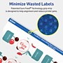 Avery TrueBlock Laser/Inkjet Decorative Edge Multipurpose Labels, 1.5" x 3.5", White, 1000/Box (94122)~#|#~65BF87EF-9A65-47D4-95A2BF6F4B14DB8B_sc7