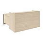 Bush Business Furniture Arrive 72"W L Shaped Reception Desk with Shelf, Natural Elm (ARV006NE)~#|#~65C173C1-1328-48CA-87A27D27B4DC7637_sc7